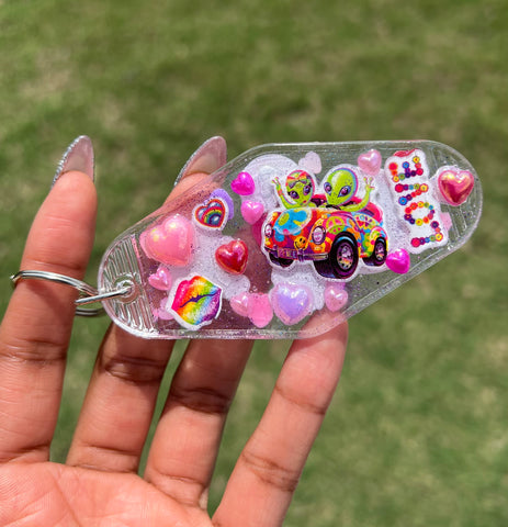 Hip on Love Keychain