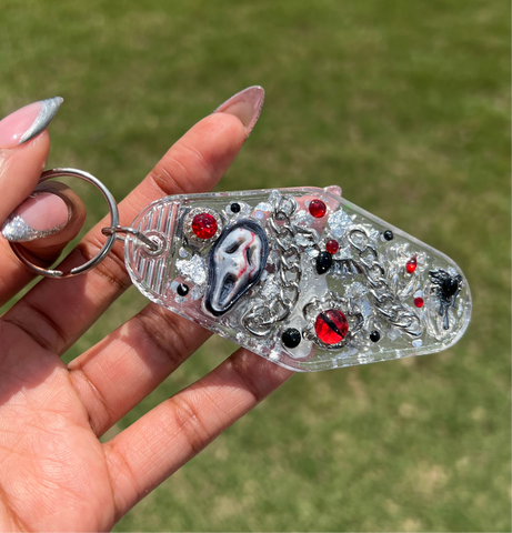 Scream Keychain